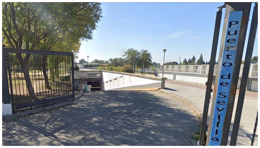 Parking Saba Muelle de las Delicias - Sevilla